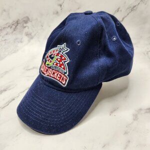 NHL Columbus Blue Jackets Baseball Hat Navy Blue Cap Hockey Adjustable OS